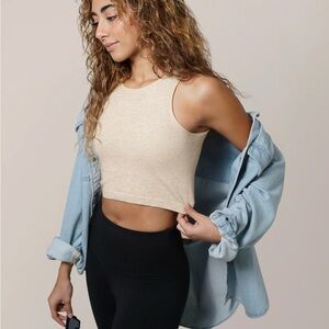 Pumping Tank Top- Kindred Bravely Oatmeal Heather